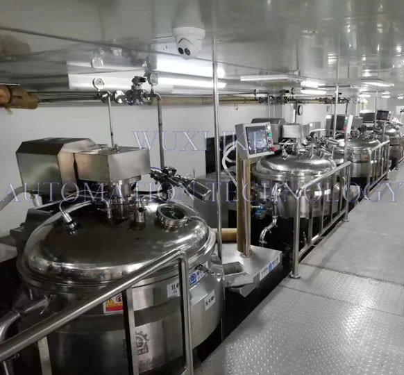 Stainless Steel Jacketed Mixing Tank