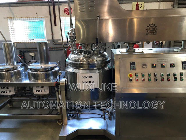 Vacuum Homogenizer Emulsifier Mixer Machine
